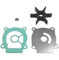 Water Pump Impeller Repair Kit for Suzuki 20 25 30 35 40 50 HP Outboards DT and DF Motor 17400-96403 Models Sierra 18-3242 17400-96403- RCMA